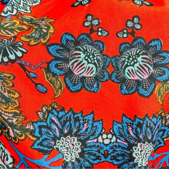 Collective Concepts Scarlet and Azure High Low Dress - Picture 8 of 10